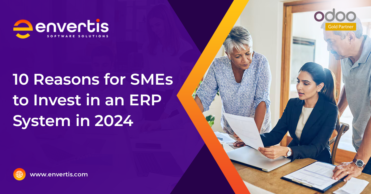 10 Reasons for SMEs to Invest in an ERP System in 2024