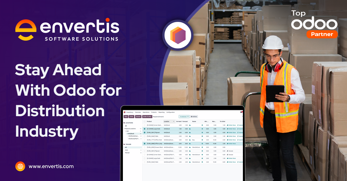 Stay Ahead with Odoo for Distribution Industry