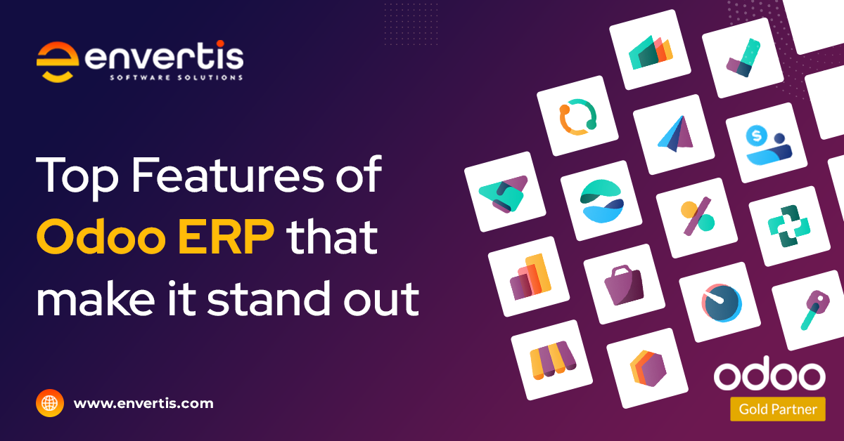Top Features of Odoo ERP that make it stand out