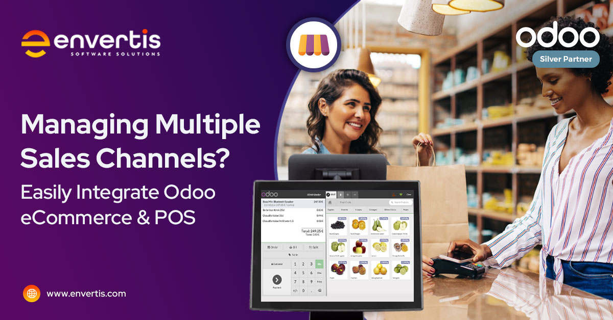 Struggling to Manage Multiple Sales Channels? Integrate Odoo eCommerce and POS
