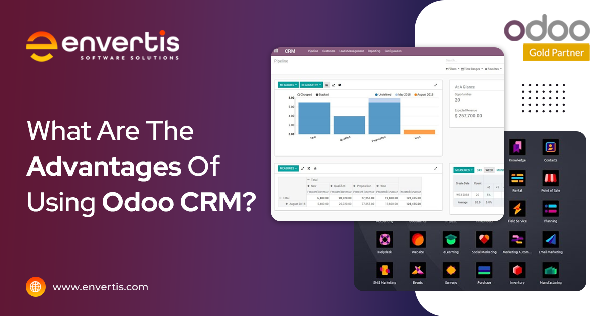 What Are The Advantages Of Using Odoo CRM?