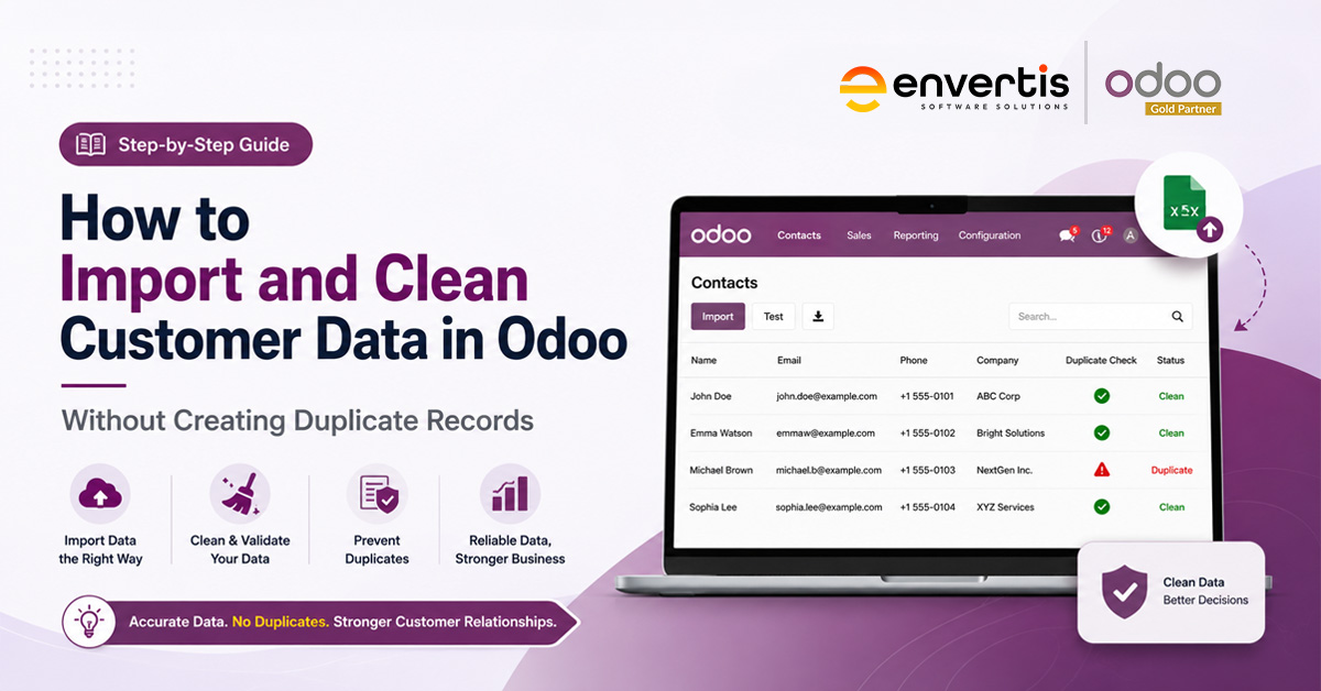 How to Import and Clean Customer Data in Odoo Without Creating Duplicate Records